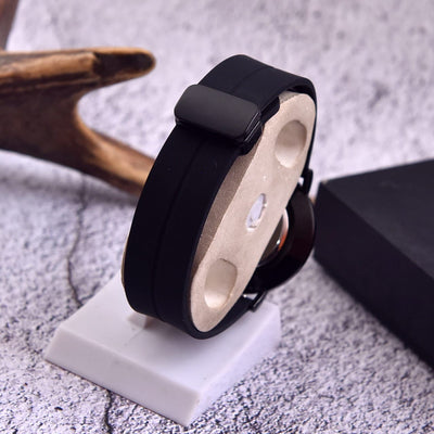 Universe Point Slim Black Watch Ultra Comfortable & Durable Straps High Quality Magnet Lock