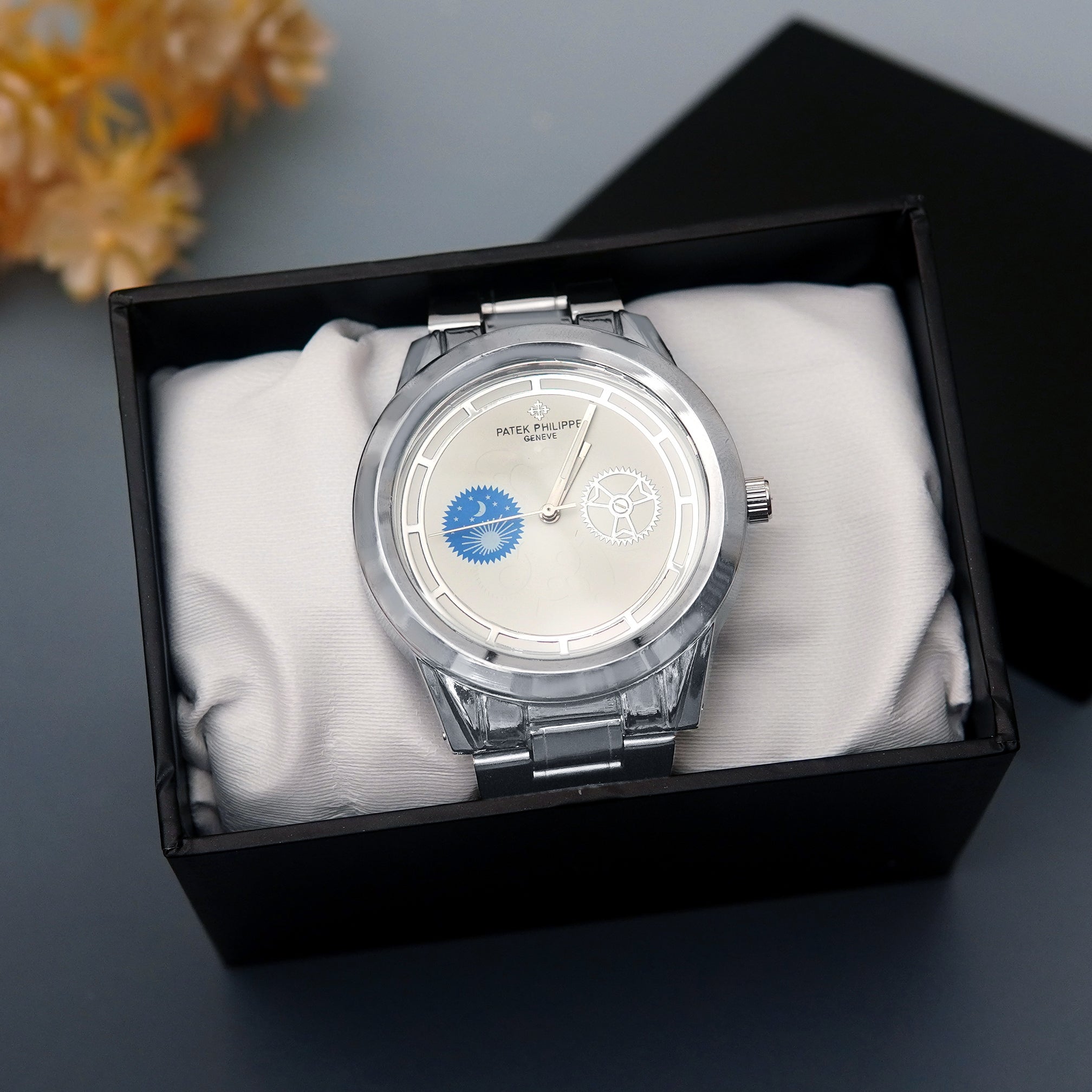 Patek Philippe – Nautilus - Moon Phases - Grey Dial