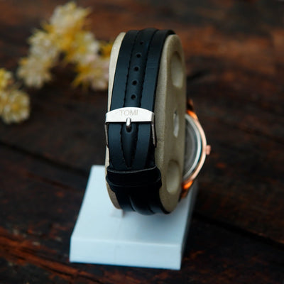 TOMI VINTAGE LOOK WATCH - where classic style meets versatility. Suitable for both casual and formal wear, perfect for men and boys who appreciate timeless elegance.